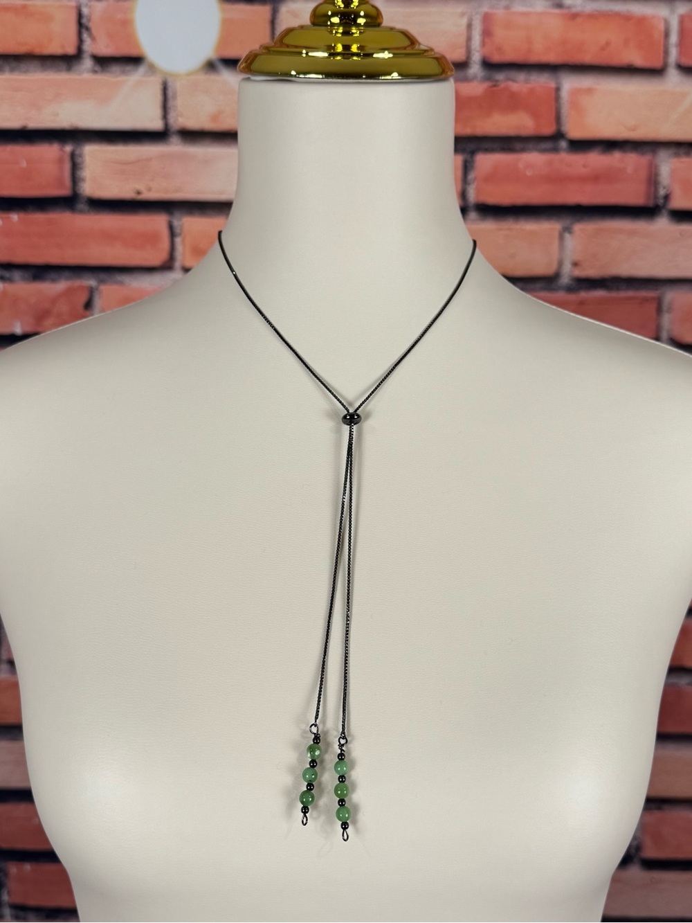 green aventurine necklace